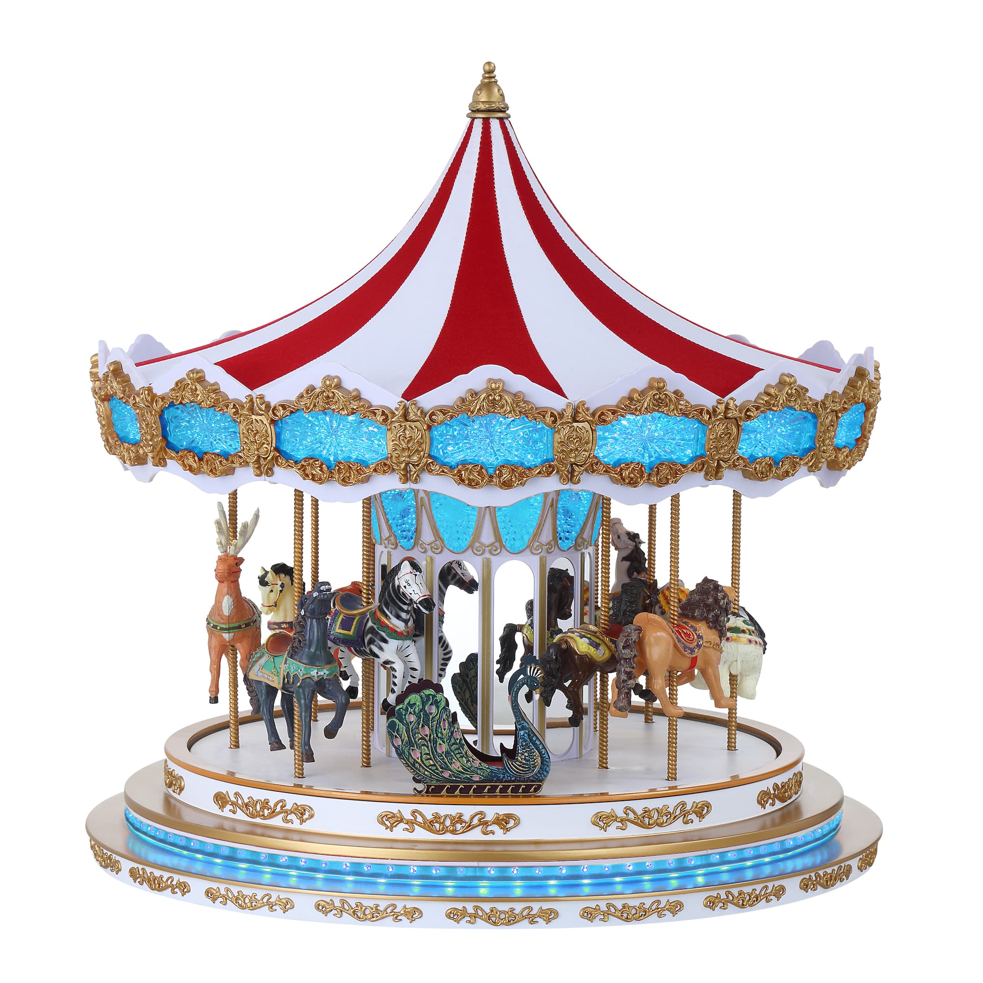 Mr. Christmas 17" RGB Light Show Carousel